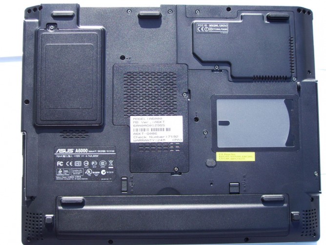 driver asus a6000 series entertainment notebook pc